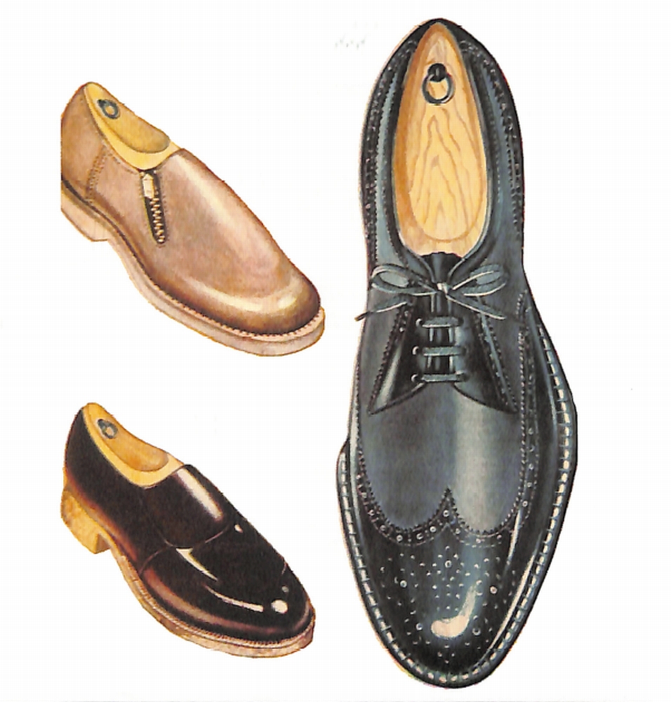 50〜60年代に流行したアクセサリー・スタイル：新しい紳士靴