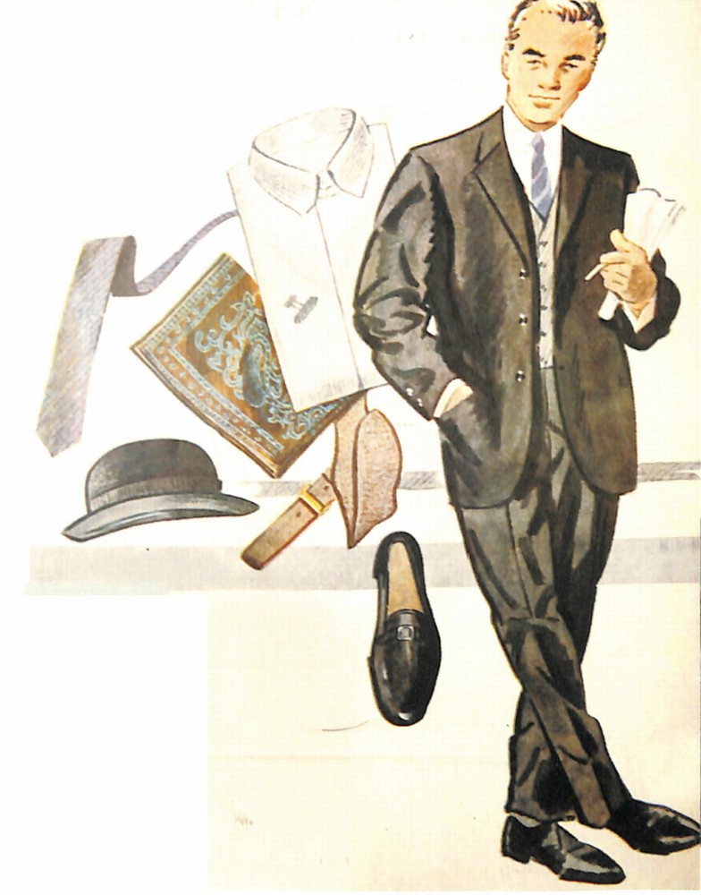 50〜60年代に流行したスーツ・スタイル：コンチネンタル・スタイルの登場