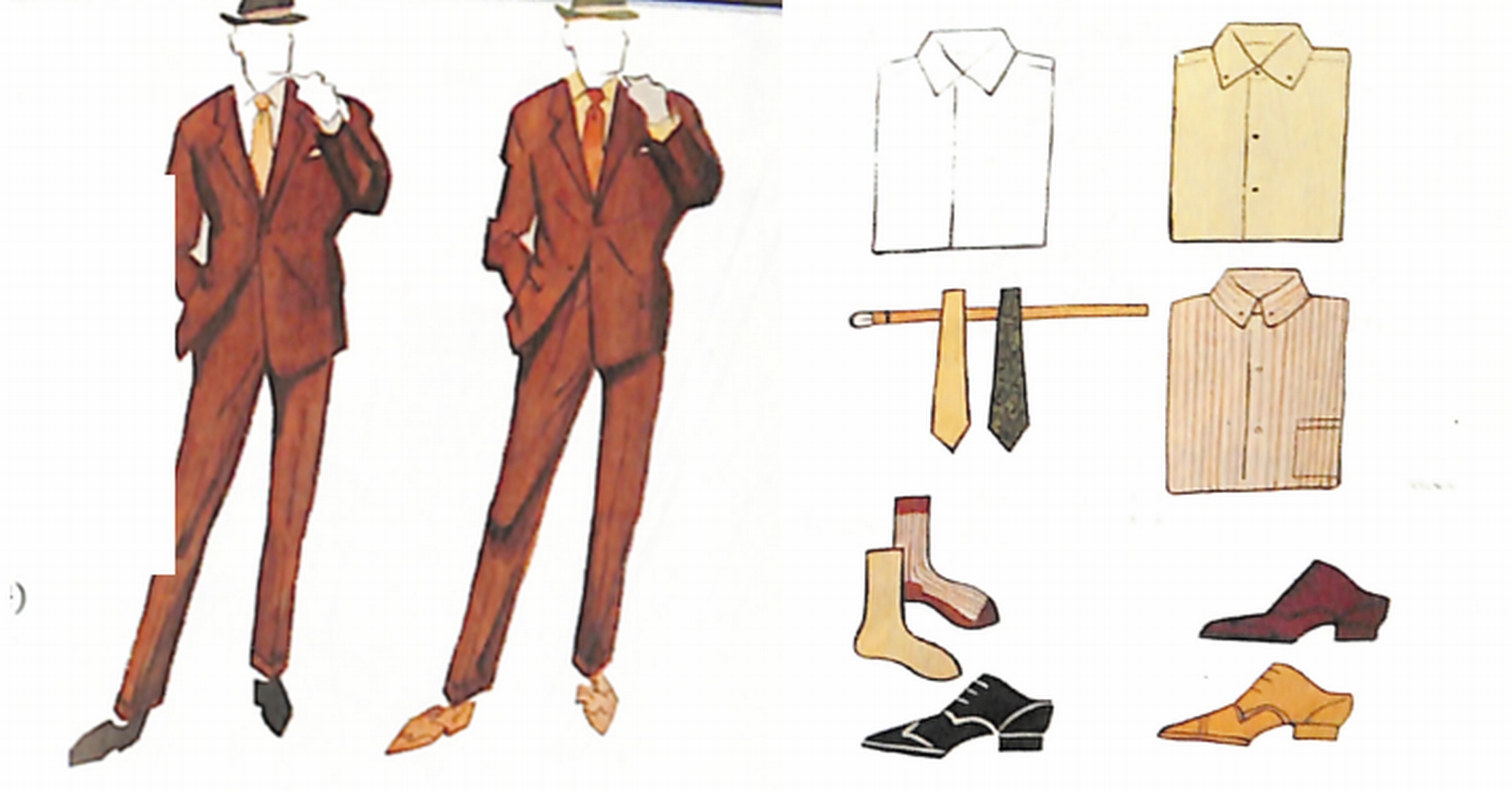 50 60年代に流行した配色スタイル ブラウンスーツのカラーコーディネート 男子専科 Official 日本最古の男性ファッション誌