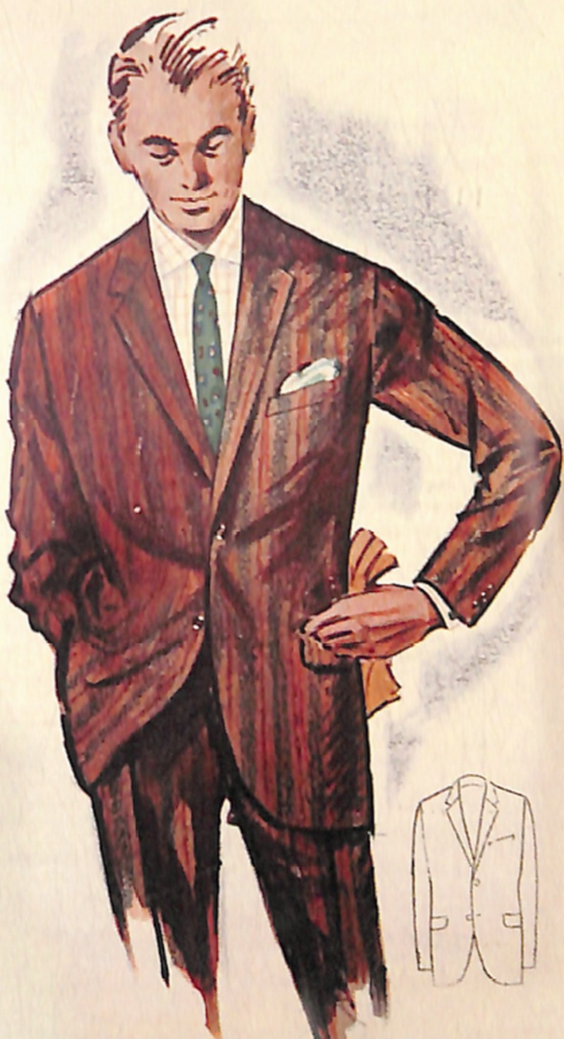 50 60年代に流行したスーツ スタイル コンチネンタル モデルのスーツ 男子専科 Official 日本最古の男性ファッション誌