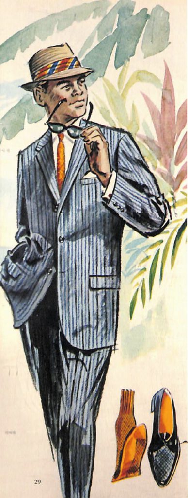50〜60年代に流行したスーツ・スタイル：63年夏のストライプド・スーツ