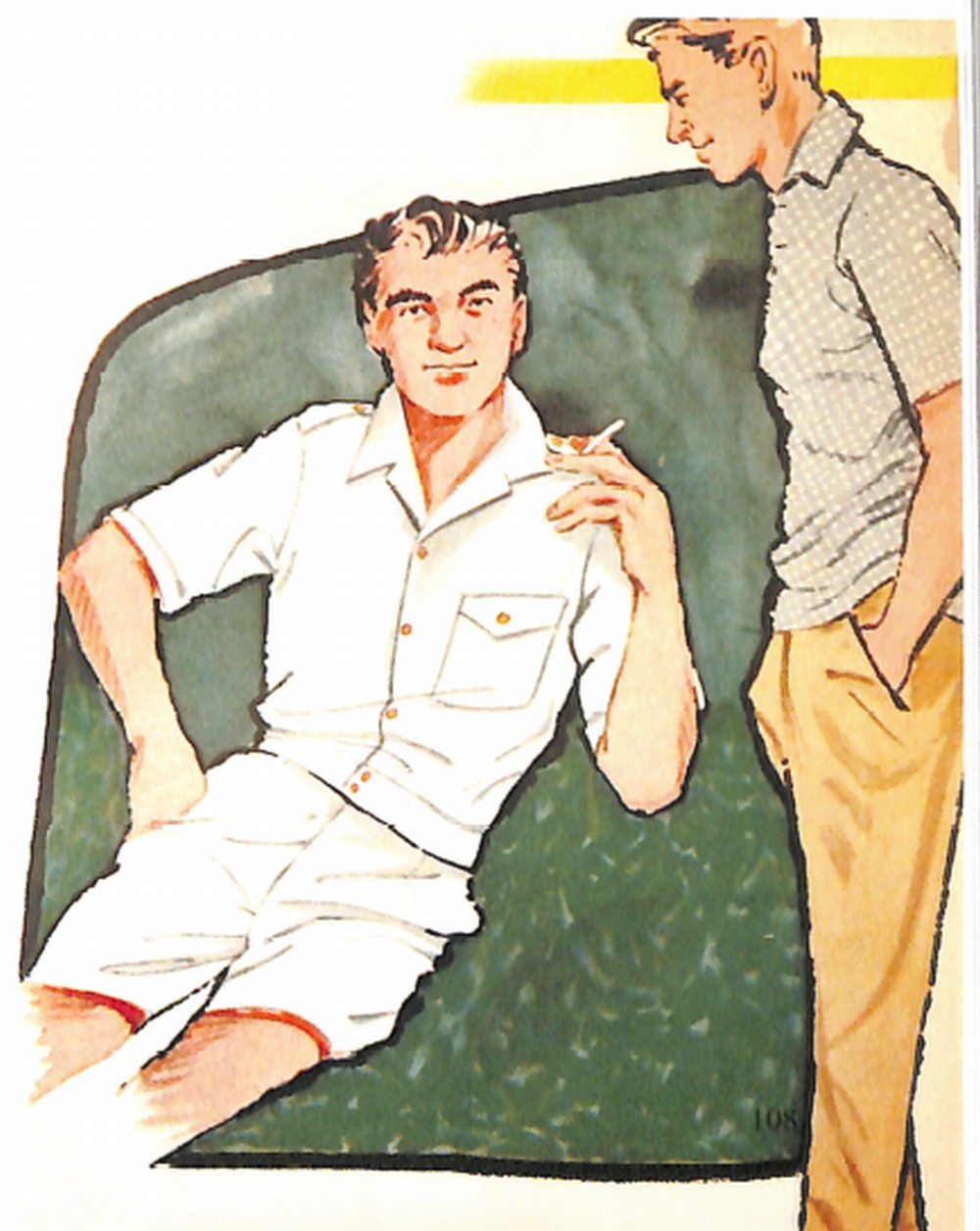 50〜60年代に流行したニット＆シャツ・スタイル：59年夏のカジュアルシャツ | 男子専科 official （日本最古の男性ファッション誌）