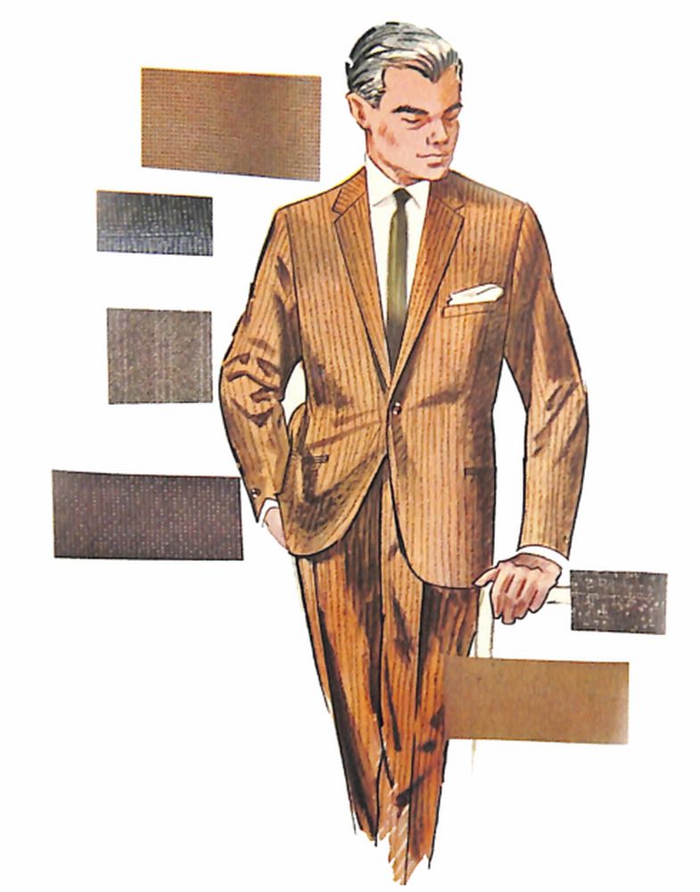 50〜60年代に流行したスーツ・スタイル：コンポラ・スーツの最新型