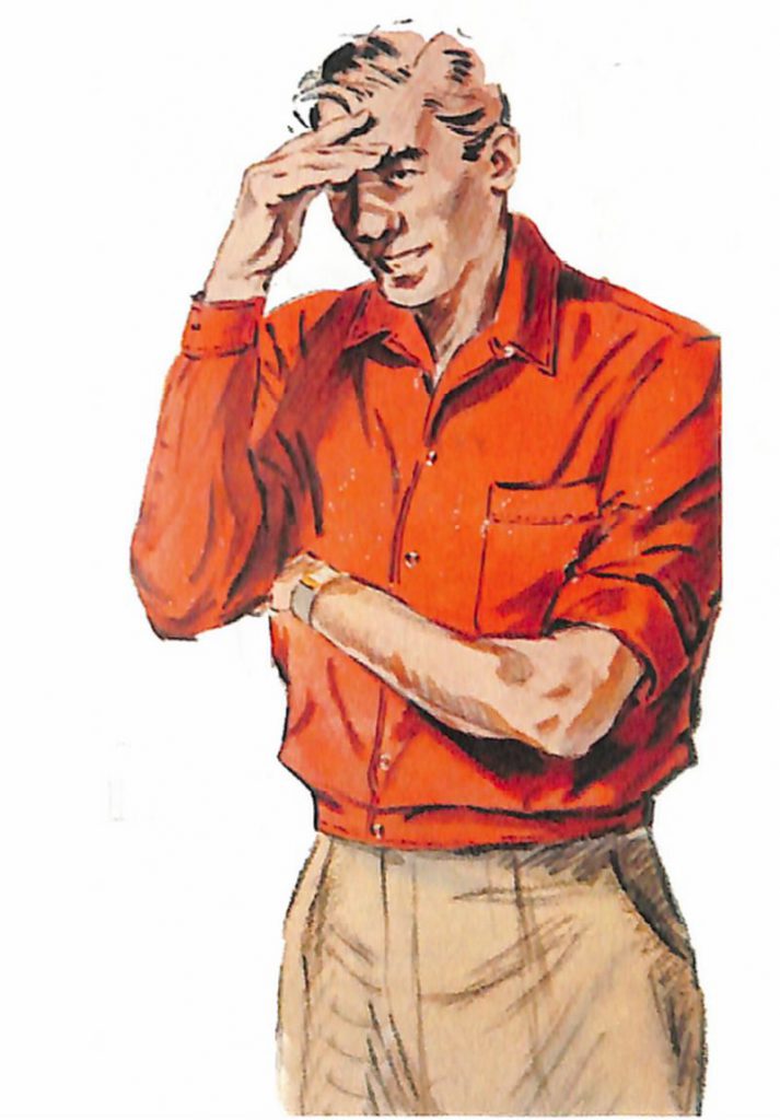 50〜60年代に流行したニット＆シャツ・スタイル：サファリファッション（シャツジャンパー）