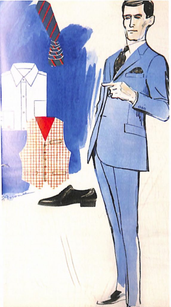 50〜60年代に流行したスーツ・スタイル：ブルニートと呼ばれるブルースツ