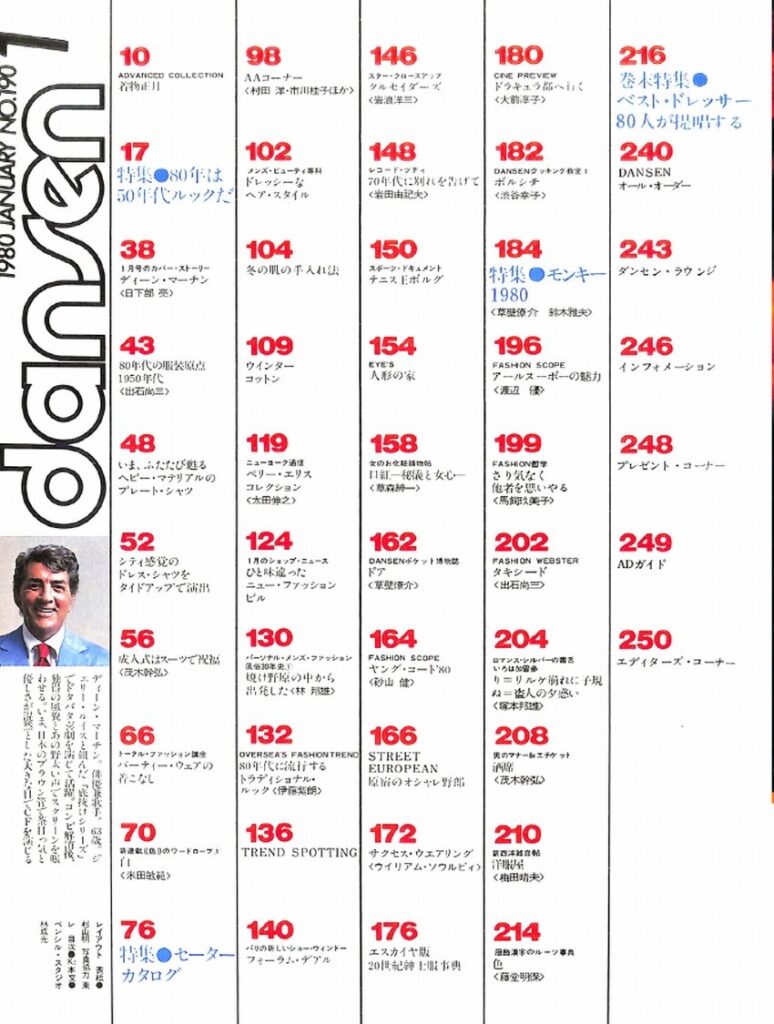dansen（月刊 男子専科）No.190 （1980年（昭和55年）1月発行）デジタル